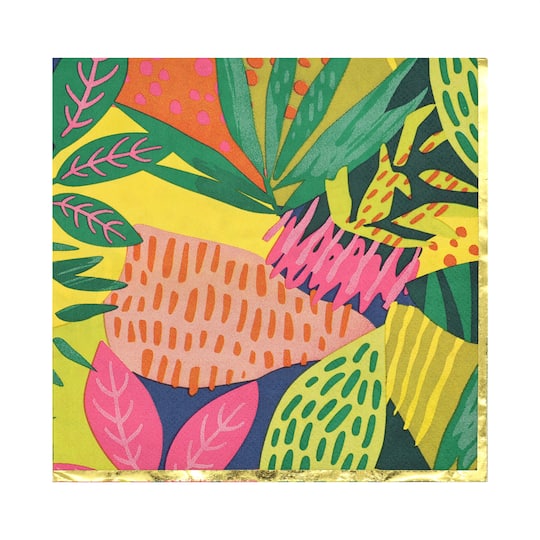 Hothouse Leaf Print Lunch Napkins, 20ct. by Celebrate It™